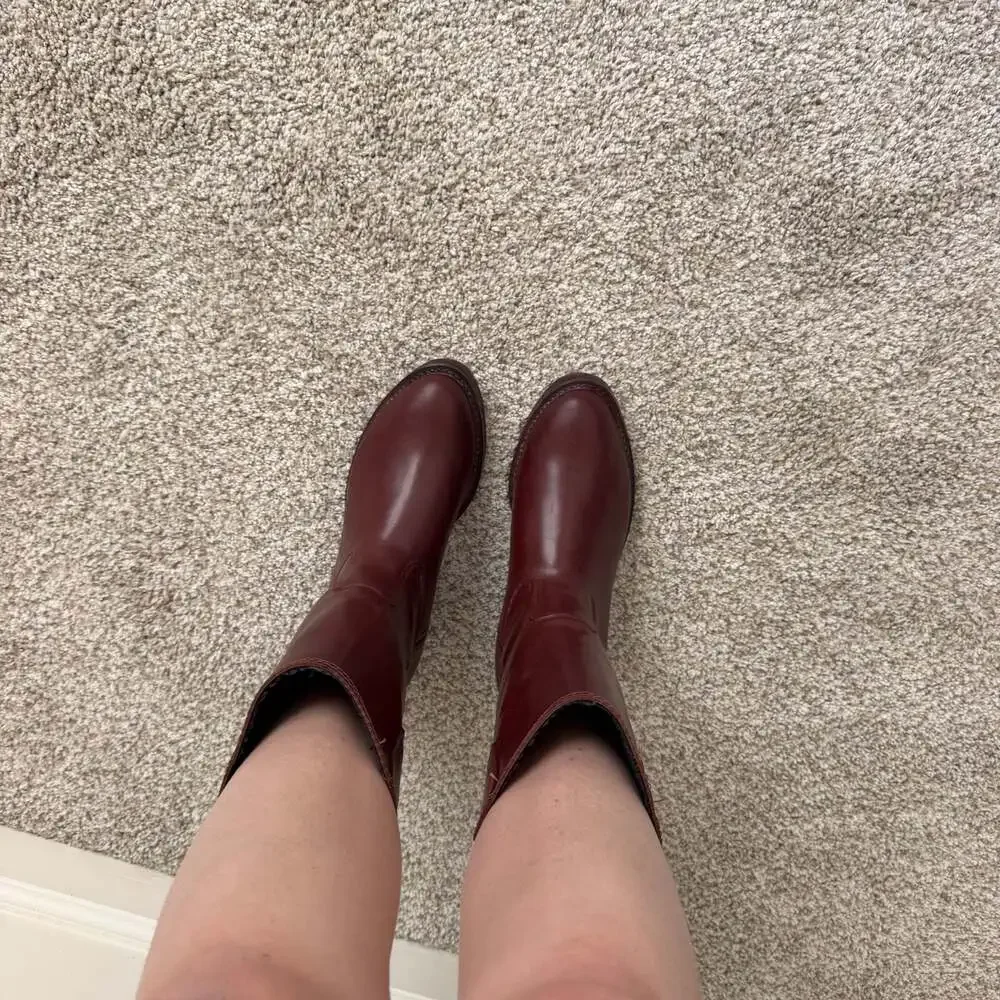 LaCrosse Vintage Burgundy Boots